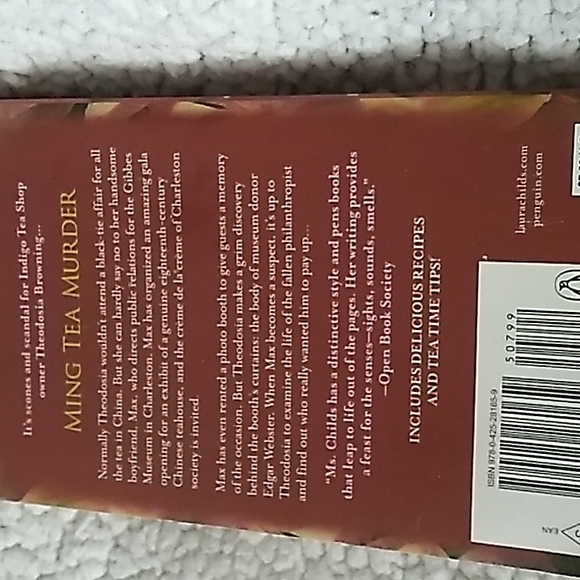 (10/$10) Ming Tea Murder by Laura Childs - Picture 2 of 3